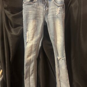 Distressed Light Blue Lucky Brand Girl’s Jeans | EUC | Girls 8